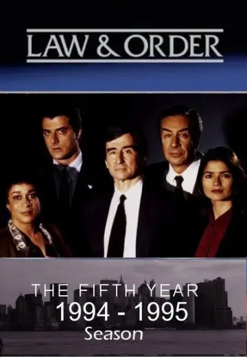 Poster for the TV series "Law & Order" #1238345