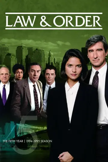 Poster for the TV series "Law & Order" #1238347