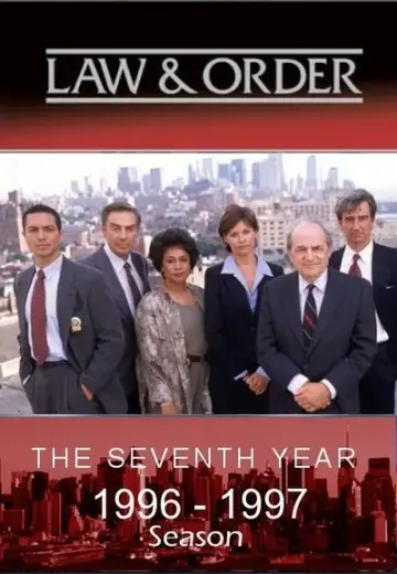 Poster for the TV series "Law & Order" #1238358