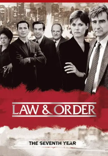 Poster for the TV series "Law & Order" #1238362