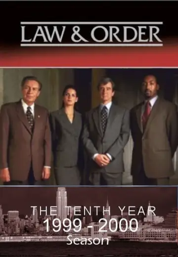 Poster for the TV series "Law & Order" #1238387