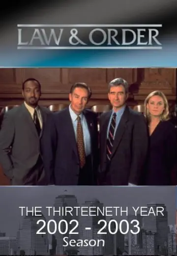 Poster for the TV series "Law & Order" #1238397