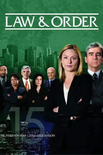 Poster for the TV series "Law & Order" #1238408