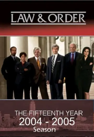 Poster for the TV series "Law & Order" #1238410