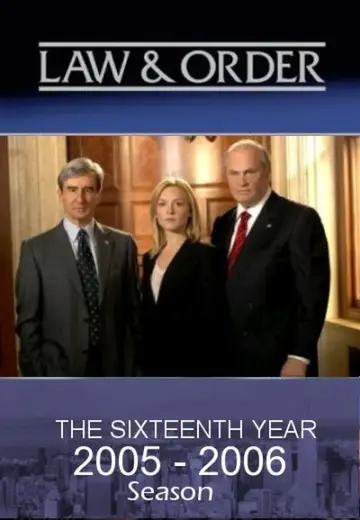 Poster for the TV series "Law & Order" #1238414