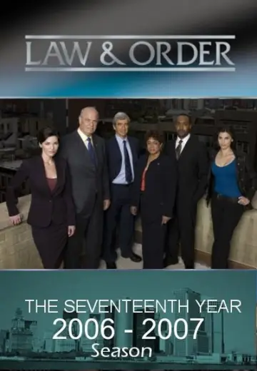 Poster for the TV series "Law & Order" #1238420