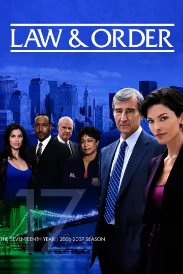 Poster for the TV series "Law & Order" #1238423