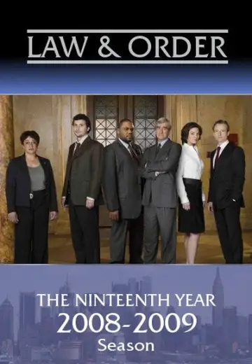 Poster for the TV series "Law & Order" #1238432