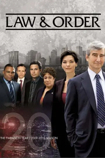 Poster for the TV series "Law & Order" #1238438