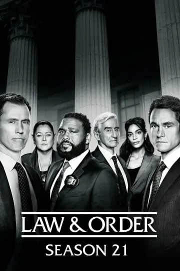 Poster for the TV series "Law & Order" #1238440