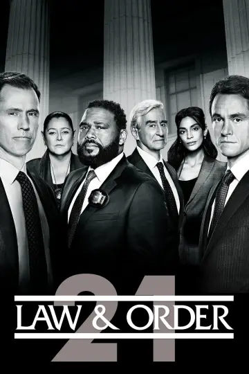 Poster for the TV series "Law & Order" #1238442