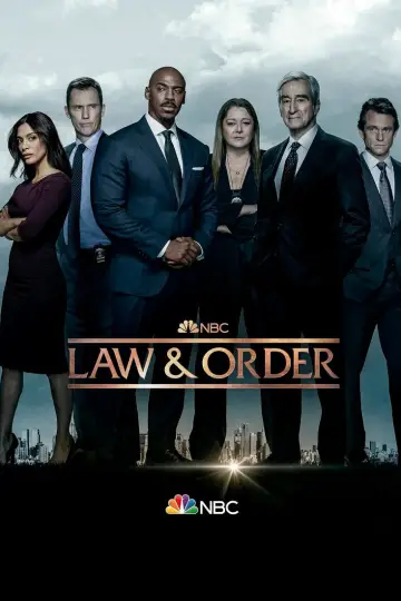 Poster for the TV series "Law & Order" #1238449