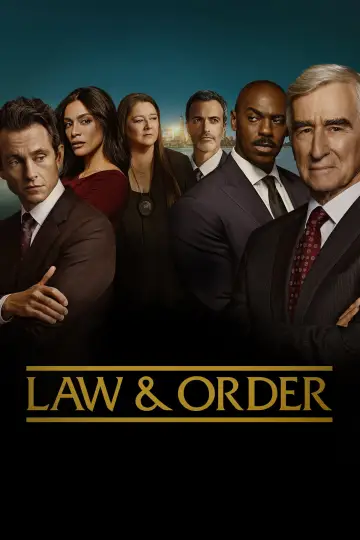 Poster for the TV series "Law & Order" #1238459