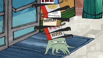 Backdrop for the TV series "Squidbillies" #1378472