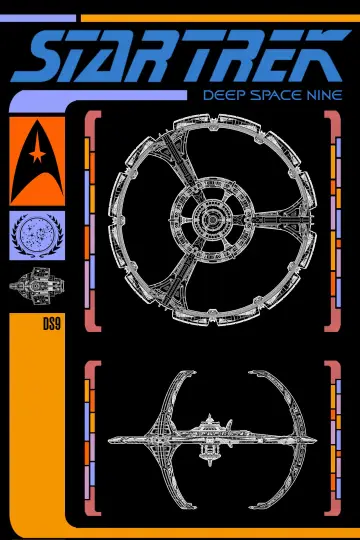 Poster for the TV series "Star Trek: Deep Space Nine" #1286235