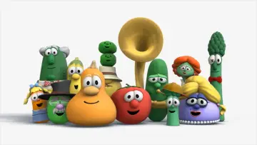Backdrop for the TV series "VeggieTales" #1513518