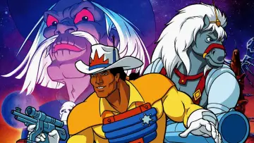 Backdrop for the TV series "BraveStarr" #1396422