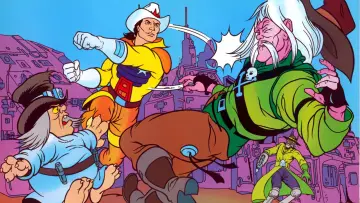 Backdrop for the TV series "BraveStarr" #1396423