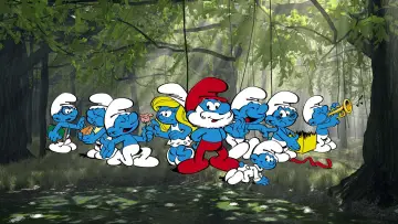 Backdrop for the TV series "The Smurfs" #1305286