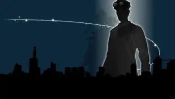Backdrop for the TV series "Dr. Horrible