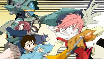 Backdrop for the TV series "FLCL" #1381574