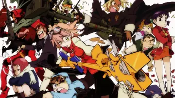 Backdrop for the TV series "FLCL" #1381576