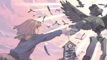Backdrop for the TV series "FLCL" #1381577
