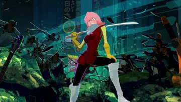 Backdrop for the TV series "FLCL" #1381584