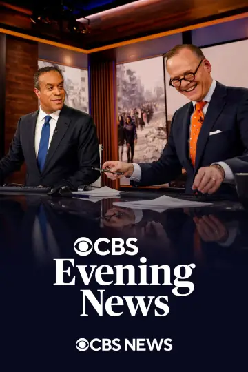 Poster for the TV series "CBS Evening News" #1601890