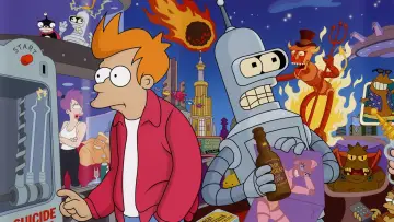 Backdrop for the TV series "Futurama" #1217815