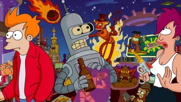 Backdrop for the TV series "Futurama" #1217880
