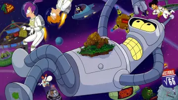 Backdrop for the TV series "Futurama" #1217881