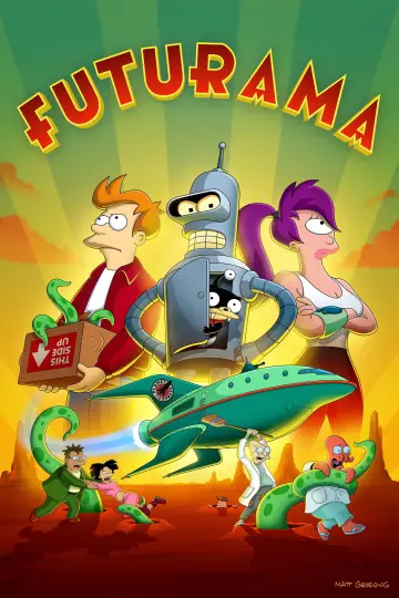 Poster for the TV series "Futurama" #1217915