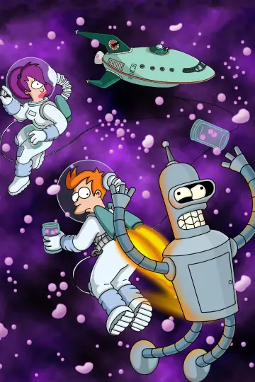 Poster for the TV series "Futurama" #1217948