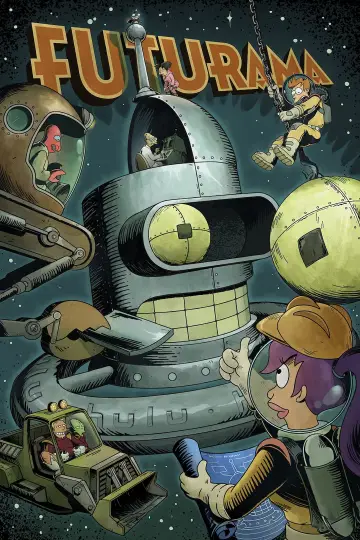 Poster for the TV series "Futurama" #1217953