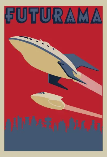 Poster for the TV series "Futurama" #1217959