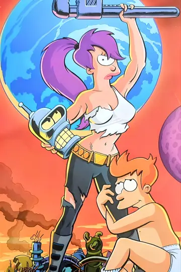 Poster for the TV series "Futurama" #1217964