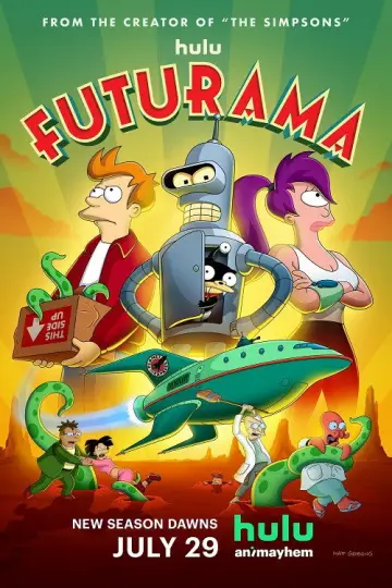 Poster for the TV series "Futurama" #1217965