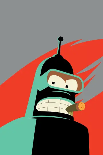 Poster for the TV series "Futurama" #1217969