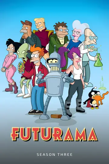 Poster for the TV series "Futurama" #1244250