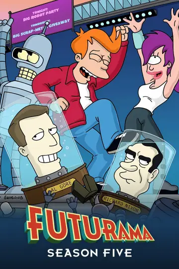 Poster for the TV series "Futurama" #1244275