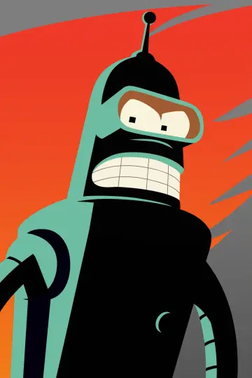 Poster for the TV series "Futurama" #1244277