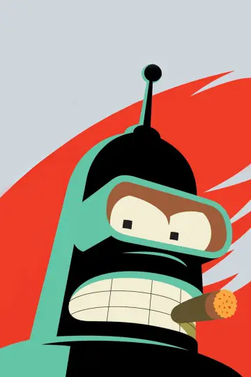 Poster for the TV series "Futurama" #1244287