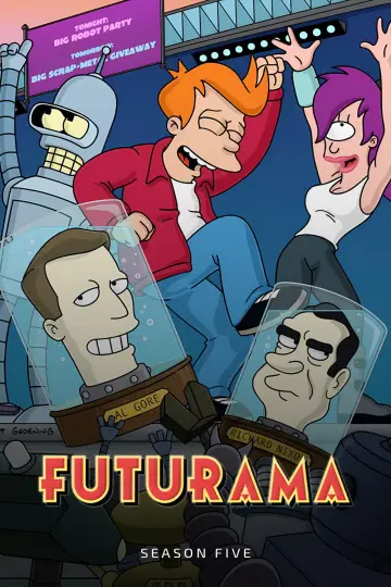 Poster for the TV series "Futurama" #1244297