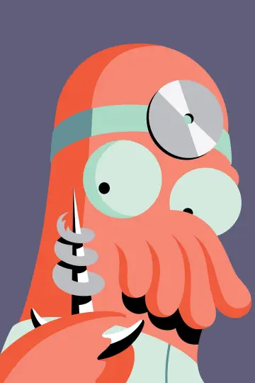 Poster for the TV series "Futurama" #1244344