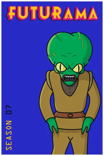 Poster for the TV series "Futurama" #1244348