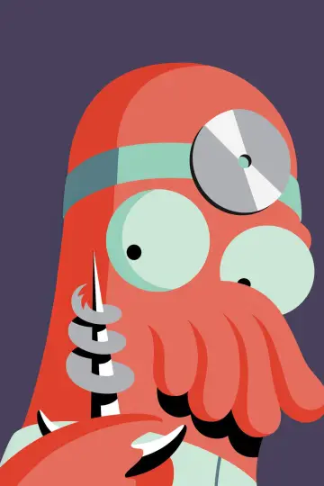 Poster for the TV series "Futurama" #1244362
