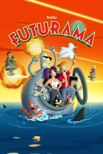 Poster for the TV series "Futurama" #1244387