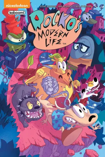 Poster for the TV series "Rocko