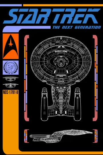 Poster for the TV series "Star Trek: The Next Generation" #1255941